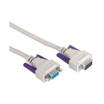 Hama VGA Laajennusjohto - 1,8m, Harmaa, 15-pinninen Hama VGA Laajennusjohto - 1,8m, Harmaa, 15-pinninen