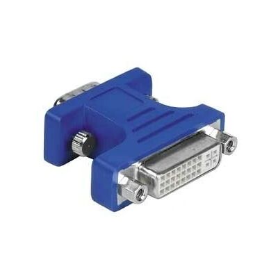 Hama - 45074 - Niebieski - DVI mężczyzna do VGA żeńska - Adapter Hama - 45074 - Niebieski - DVI mężczyzna do VGA żeńska - Adapter