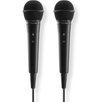Hama Mikrofoni - Langaton karaoke-mikrofoni - Musta - Mikrofoni Hama Mikrofoni - Langaton karaoke-mikrofoni - Musta - Mikrofoni