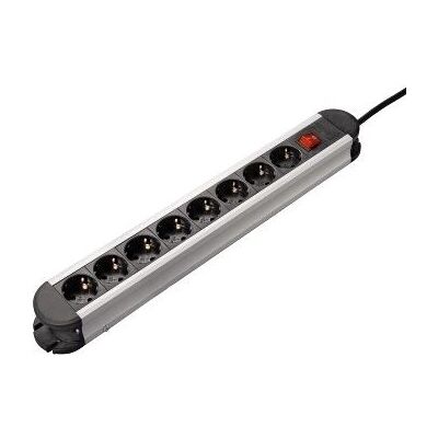 Hama Pro-S 80S Fördelningspanel - 8 uttag Hama Pro-S 80S Fördelningspanel - 8 uttag