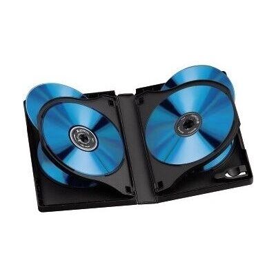 Boîte de stockage DVD Hama - 6 disques, lot de 3 Boîte de stockage DVD Hama - 6 disques, lot de 3