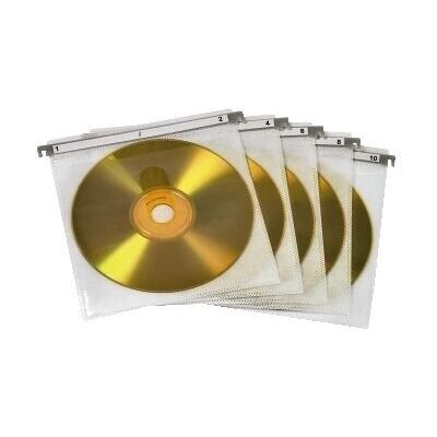 Hama Fehér Kétoldalas CD/DVD Táska - 50 db Hama Fehér Kétoldalas CD/DVD Táska - 50 db