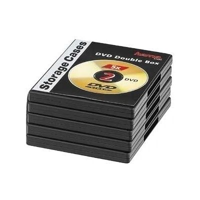 Hama 00051294 Boîtier DVD en polypropylène pour 2 disques - Noir Hama 00051294 Boîtier DVD en polypropylène pour 2 disques - Noir