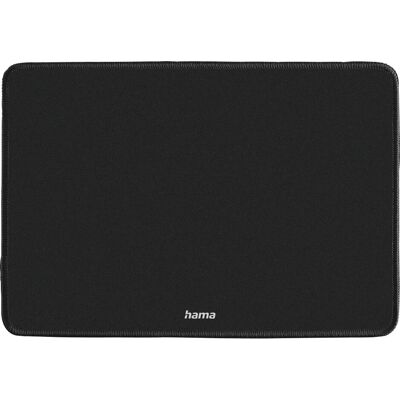 Tapis de souris Hama noir - Bureau - Publicité Tapis de souris Hama noir - Bureau - Publicité