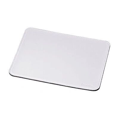 Hama Tapis de souris en cuir blanc - Mouse Pad - Publicité Hama Tapis de souris en cuir blanc - Mouse Pad - Publicité