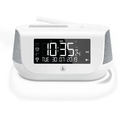 Hama DR36SBT Vit Digital Radio - Digitalradio Hama DR36SBT Vit Digital Radio - Digitalradio