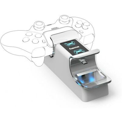 Hama 00054448 Weiße Ladestation für Mobilgeräte - PS5 Controller Hama 00054448 Weiße Ladestation für Mobilgeräte - PS5 Controller
