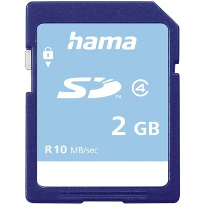 Hama SD 2GB 4. osztály (00055377) Hama SD 2GB 4. osztály (00055377)