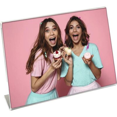 Cadre Photo en Acrylique Transparent Hama 00063173 - Simple - Publicité Cadre Photo en Acrylique Transparent Hama 00063173 - Simple - Publicité