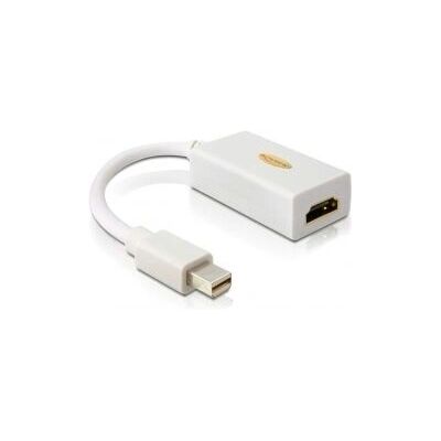 DeLOCK - Adapter mini Displayport / HDMI - Weiß - Adapter DeLOCK - Adapter mini Displayport / HDMI - Weiß - Adapter