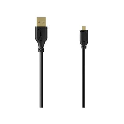 Hama 00074263 USB Kabel - 0,75m USB 2.0 Mini-USB B auf USB A Hama 00074263 USB Kabel - 0,75m USB 2.0 Mini-USB B auf USB A