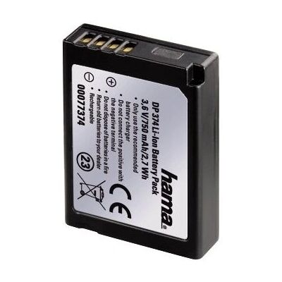 Hama DP 374 Lithium-Ion Kamera Akun - Musta - 750mAh Hama DP 374 Lithium-Ion Kamera Akun - Musta - 750mAh