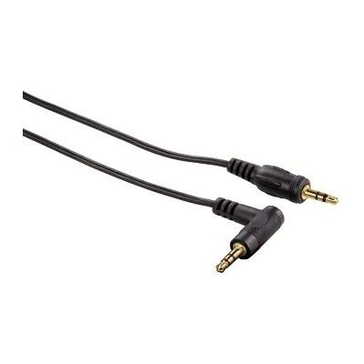 Hama 3,5mm Audiokabel - 0,75m Schwarz Hama 3,5mm Audiokabel - 0,75m Schwarz