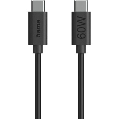 Hama USB-Kabel - 1,2 m USB-C Schwarz Hama USB-Kabel - 1,2 m USB-C Schwarz