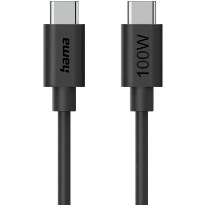 Hama USB-Kabel - USB 2.0 - 1,2 m - USB-C - Schwarz Hama USB-Kabel - USB 2.0 - 1,2 m - USB-C - Schwarz