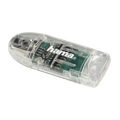 Hama 8in1 USB 2.0 SD/MicroSD Kaartlezer - Kaartlezer Hama 8in1 USB 2.0 SD/MicroSD Kaartlezer - Kaartlezer