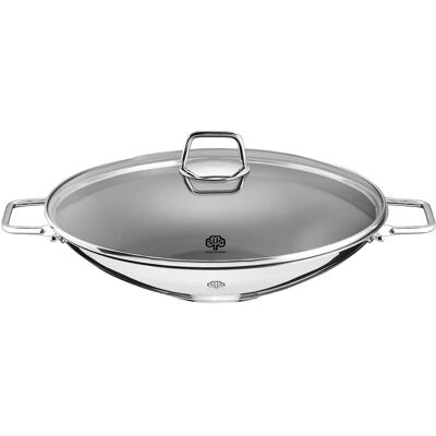 Schulte-Ufer SCHULTE pro Prodávat 66520 – 34 Wok Wega vrstvou, včetně příslušenství, 34 cm, 4,50 L - Poêle Wok - Publicité Schulte-Ufer SCHULTE pro Prodávat 66520 – 34 Wok Wega vrstvou, včetně příslušenství, 34 cm, 4,50 L - Poêle Wok - Publicité