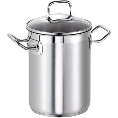 Cocotte à asperges Schulte-Ufer Profi-Star 18 cm - Casserole en acier inoxydable Cocotte à asperges Schulte-Ufer Profi-Star 18 cm - Casserole en acier inoxydable