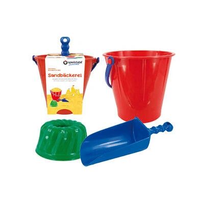 Spielstabil 7504 - Sandbäckerei - Eimer, Schaufel, Form Spielstabil 7504 - Sandbäckerei - Eimer, Schaufel, Form