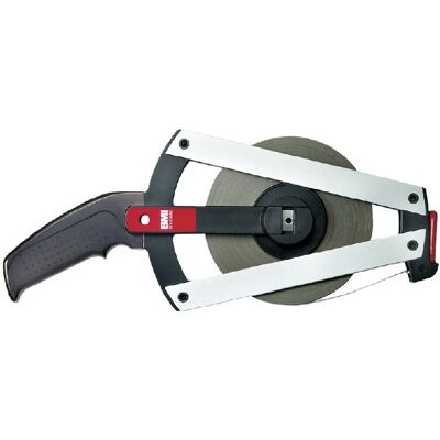 BMI 505041050AF Metro a Nastro - 50 m, Plastica, Alluminio, Nero - Metro a Nastro BMI 505041050AF Metro a Nastro - 50 m, Plastica, Alluminio, Nero - Metro a Nastro