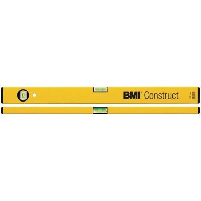 BMI 689 Construct Niveau à bulle Jaune Aluminium - Niveau à bulle - Publicité BMI 689 Construct Niveau à bulle Jaune Aluminium - Niveau à bulle - Publicité
