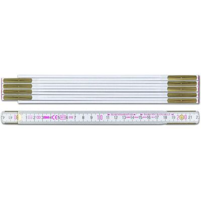 BMI Beech Wood Foldable Ruler 2m - Measuring Tool BMI Beech Wood Foldable Ruler 2m - Measuring Tool