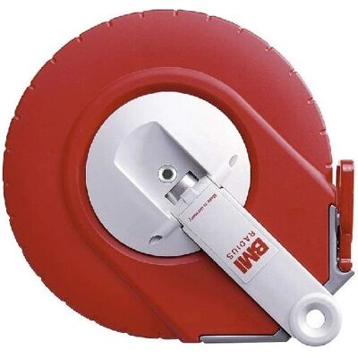 BMI 509224030A Metro a nastro - 30m, Plastica, Metallo, Rosso BMI 509224030A Metro a nastro - 30m, Plastica, Metallo, Rosso