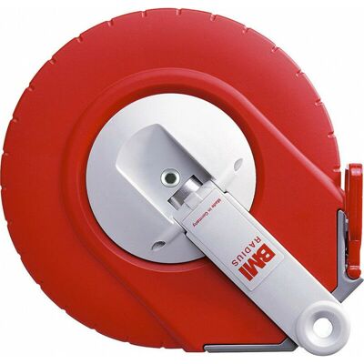 BMI - 30m x 13mm steel tape polyamide-coated - Publicité BMI - 30m x 13mm steel tape polyamide-coated - Publicité