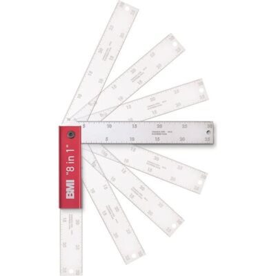 BMI 8-in-1 Folding Angle Measure - 200mm - Angle Tool BMI 8-in-1 Folding Angle Measure - 200mm - Angle Tool