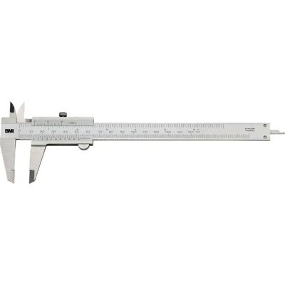 BMI 760150 Calibro da officina - 150 mm - Preciso, Acciaio inossidabile BMI 760150 Calibro da officina - 150 mm - Preciso, Acciaio inossidabile