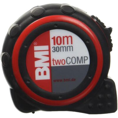 BMI 472041021 Kompakt Stahl-Maßband - 10m, 25mm - Klasse II BMI 472041021 Kompakt Stahl-Maßband - 10m, 25mm - Klasse II