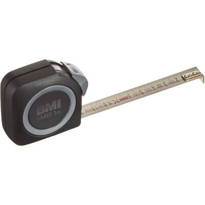 Metro BMI Vario 3m x 13mm - Acciaio inossidabile Metro BMI Vario 3m x 13mm - Acciaio inossidabile