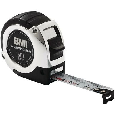 BMI 3m Chrom Maßband - Messgerät CE II BMI 3m Chrom Maßband - Messgerät CE II