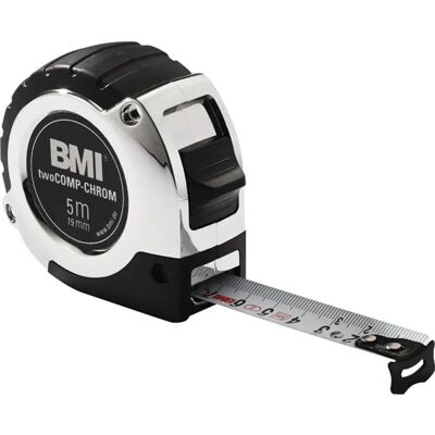 BMI Chrom Maßband 8m - Präzision, Automatik BMI Chrom Maßband 8m - Präzision, Automatik