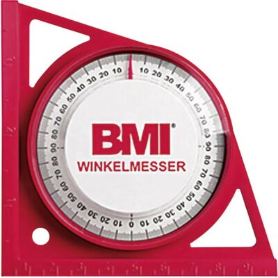 BMI 789500 Iskunkestävä muovinen kulmamittari - Kulma- ja mittari BMI 789500 Iskunkestävä muovinen kulmamittari - Kulma- ja mittari