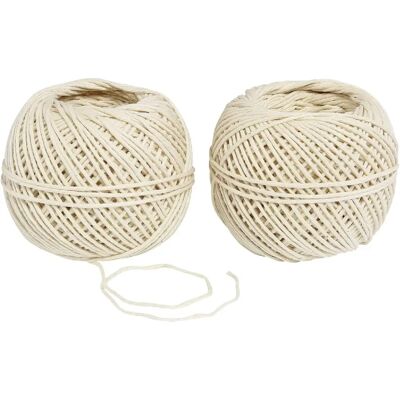 Küchenprofi Filo da Cucina - Fibra Naturale Resistente al Calore - 2 Bobine Küchenprofi Filo da Cucina - Fibra Naturale Resistente al Calore - 2 Bobine