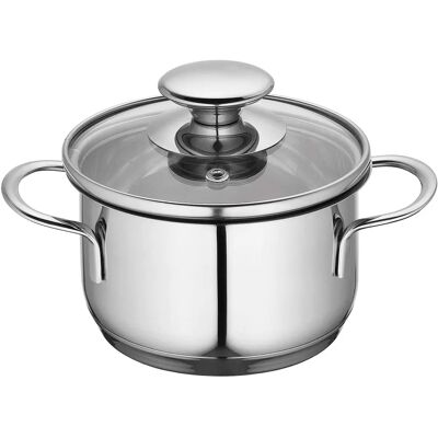 Küchenprofi Silber 650ml Induktionskochtopf - Küchenutensilien Küchenprofi Silber 650ml Induktionskochtopf - Küchenutensilien