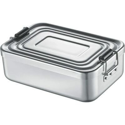 Küchenprofi Lunch Box - Alumínio, Compacta, Prata - Caixa de Almoço Küchenprofi Lunch Box - Alumínio, Compacta, Prata - Caixa de Almoço