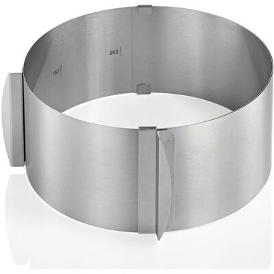 Küchenprofi Adjustable Stainless Steel Cake Ring - Cake Type Küchenprofi Adjustable Stainless Steel Cake Ring - Cake Type