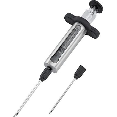 Injecteur de Marinade KüCHENPROFI 1063602800 - 40ml, 2 Aiguilles Injecteur de Marinade KüCHENPROFI 1063602800 - 40ml, 2 Aiguilles
