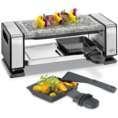 Küchenprofi VISTA2 Raclette in Marmo e Acciaio - Grill Küchenprofi VISTA2 Raclette in Marmo e Acciaio - Grill