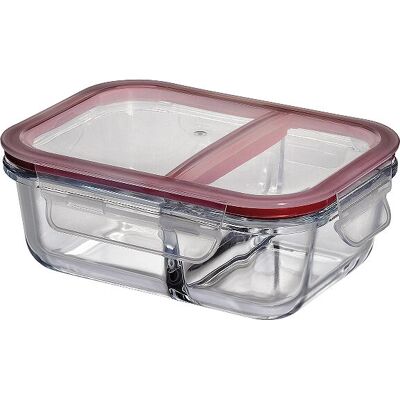 Küchenprofi 1001603500 Glas Lunchbox - Stapelbar Oppbevaring Küchenprofi 1001603500 Glas Lunchbox - Stapelbar Oppbevaring