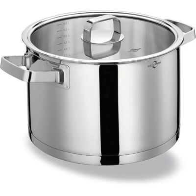 Pentola SAN REMO 24cm Acciaio Inox - Argento Pentola SAN REMO 24cm Acciaio Inox - Argento