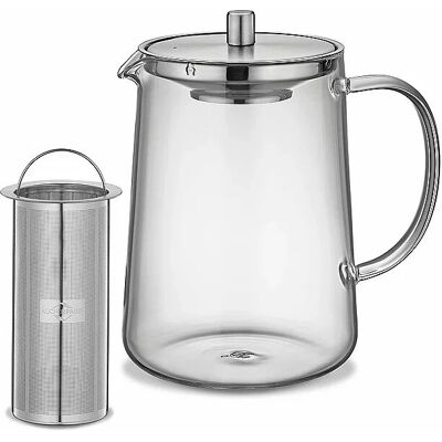Küchenprofi Assam Glas/Edelstahl Teekanne - Teapot Küchenprofi Assam Glas/Edelstahl Teekanne - Teapot