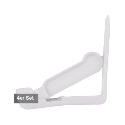D-C-Fix - F2640007 - Blanc - 4 pcs - Clip pour nappe D-C-Fix - F2640007 - Blanc - 4 pcs - Clip pour nappe
