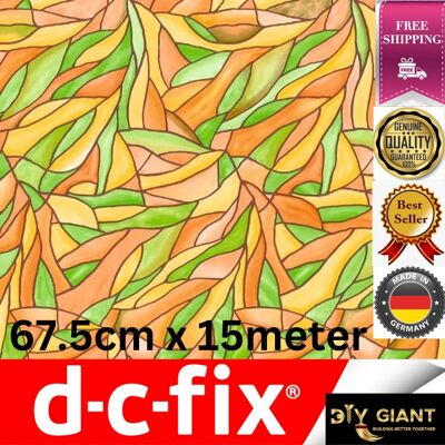 D C Fix 218-8024 Decorative Window Film - 67.5cm x 15m D C Fix 218-8024 Decorative Window Film - 67.5cm x 15m