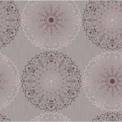 Nappe ronde Montecarlo Charlene gris 150cm - Nappe Nappe ronde Montecarlo Charlene gris 150cm - Nappe