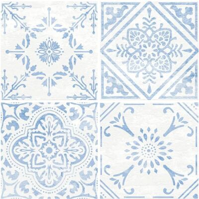 d-c-fix - Self Adhesive Tile - Modrá - Podlahové dlaždice d-c-fix - Self Adhesive Tile - Modrá - Podlahové dlaždice