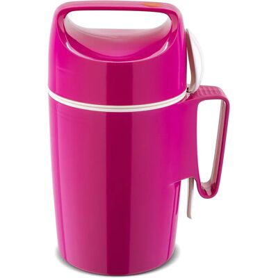 Contenant alimentaire framboise - Camping 850ml - Publicité Contenant alimentaire framboise - Camping 850ml - Publicité