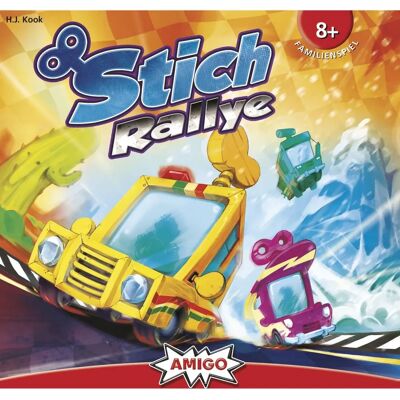 Amigo Stich Rally - Gesellschaftsspiel für 3-5 Spieler Amigo Stich Rally - Gesellschaftsspiel für 3-5 Spieler